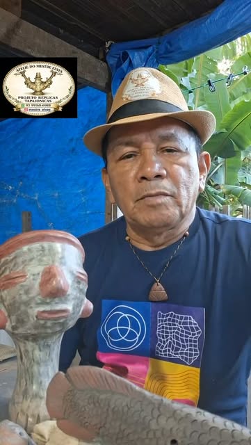 Mestre Elves apresenta peças de cerâmica tapajônica